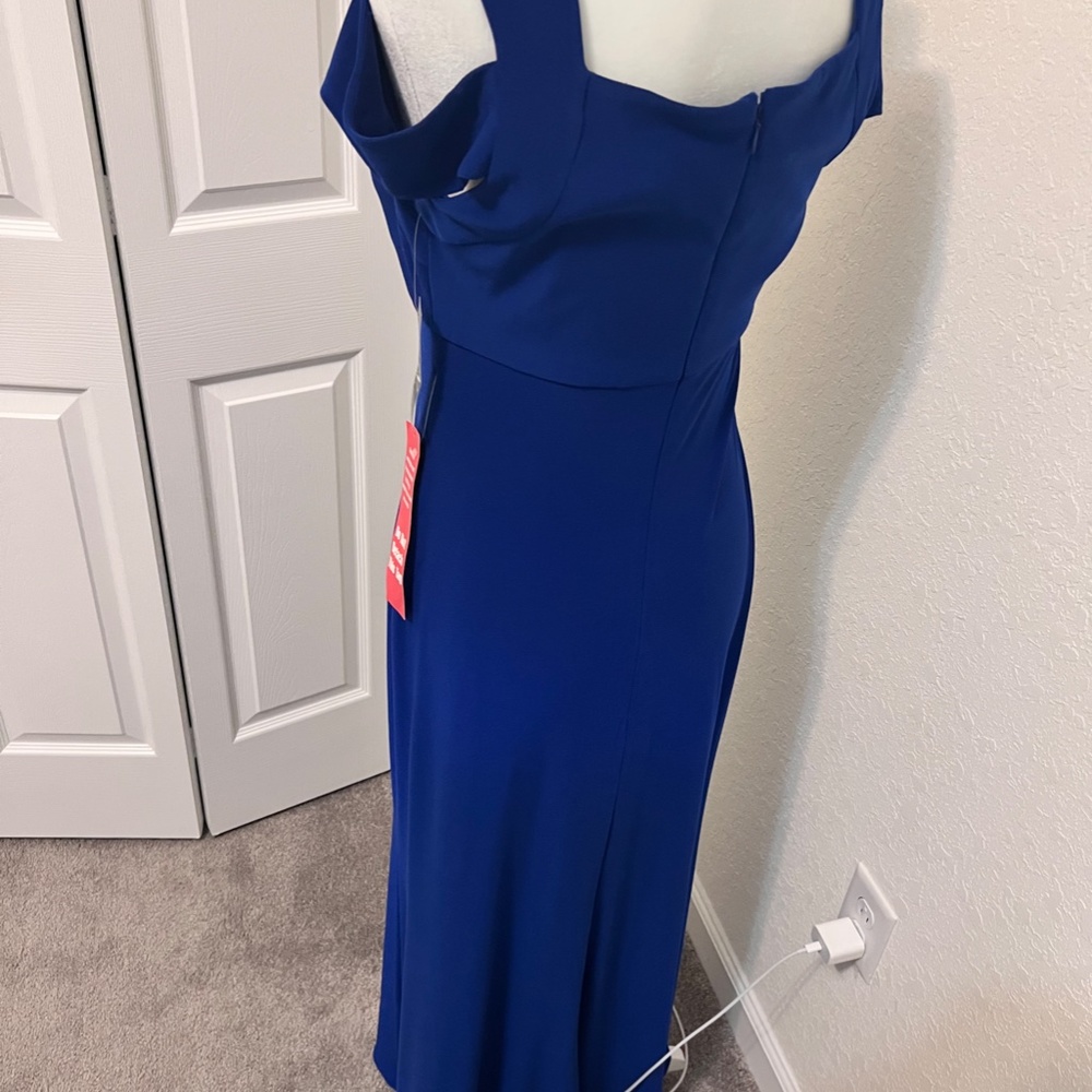 NIGHTWAY - ROYAL BLUE - MAXI DRESS - Picture 2 of 5